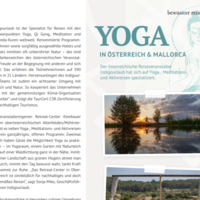 Yoga in Österreich und Mallorca