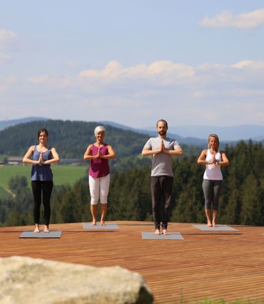 Yogaholidays in the hill country of Mühlviertel